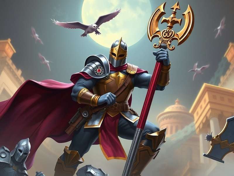 Soldier Of Mace Valor Game Banner